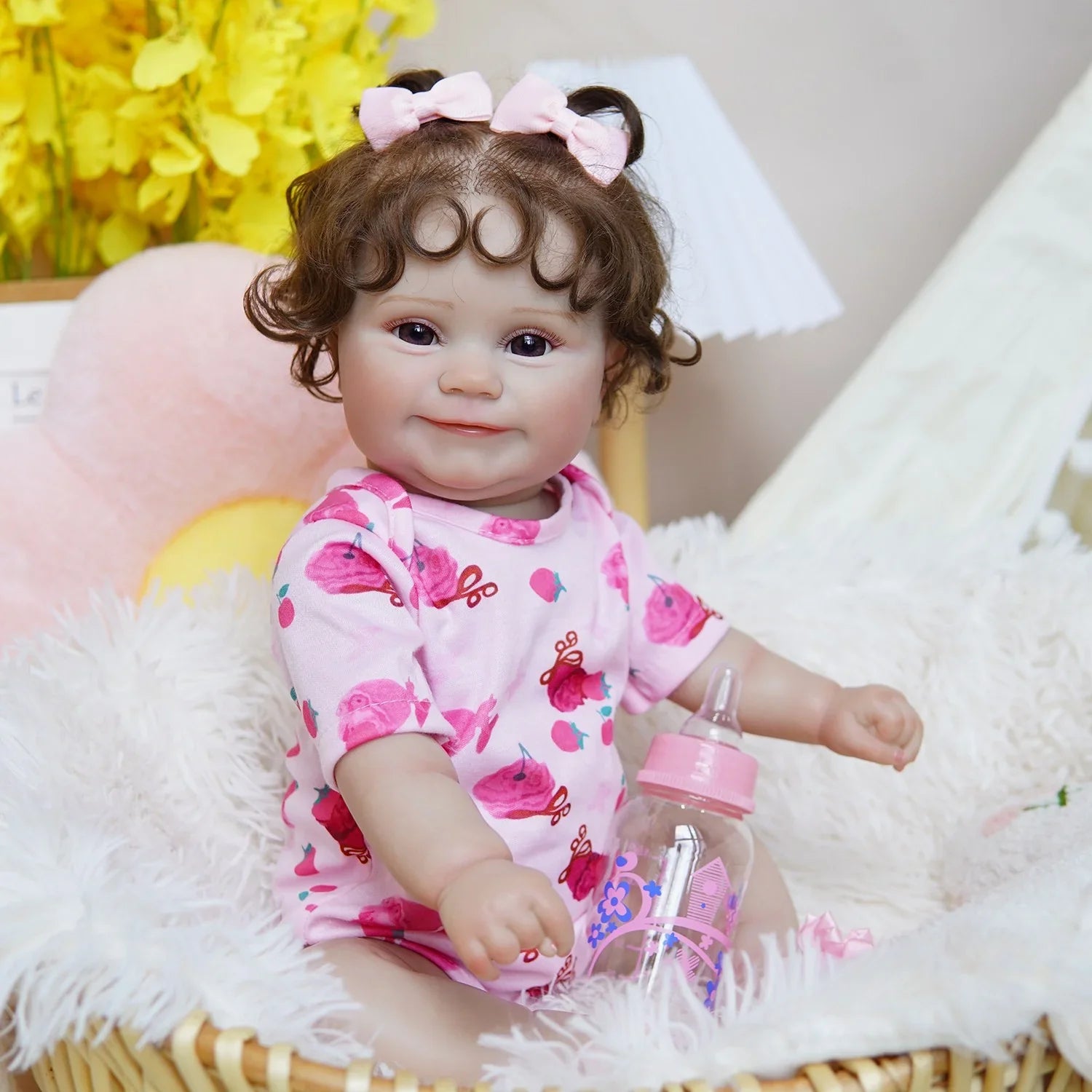 Boneca Bebê Reborn Juju Greenlucky