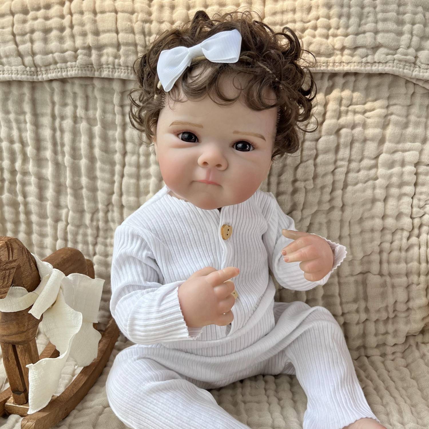 Boneca Bebê Reborn Manuella Greenlucky