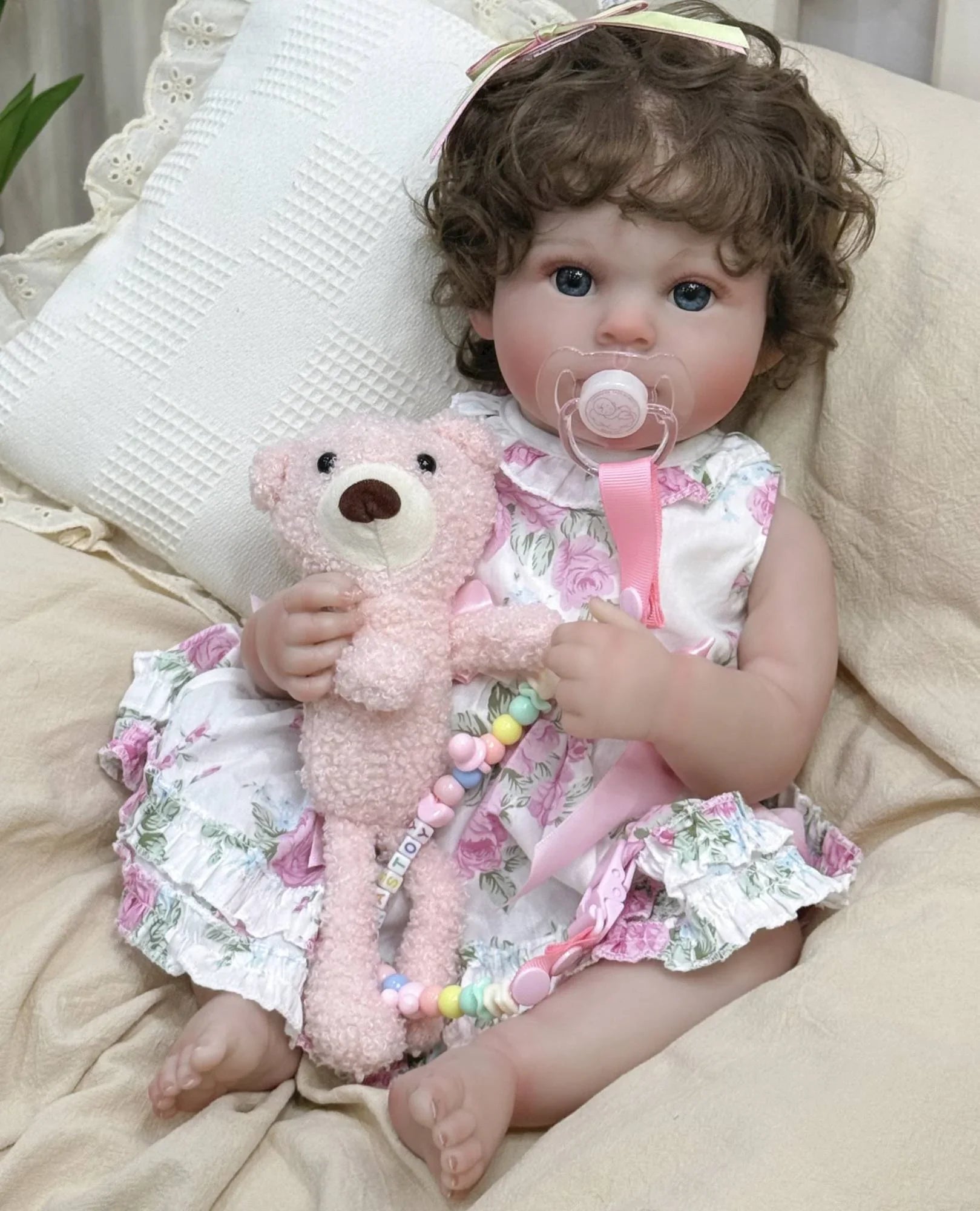 Boneca Bebê Reborn Eva Greenlucky