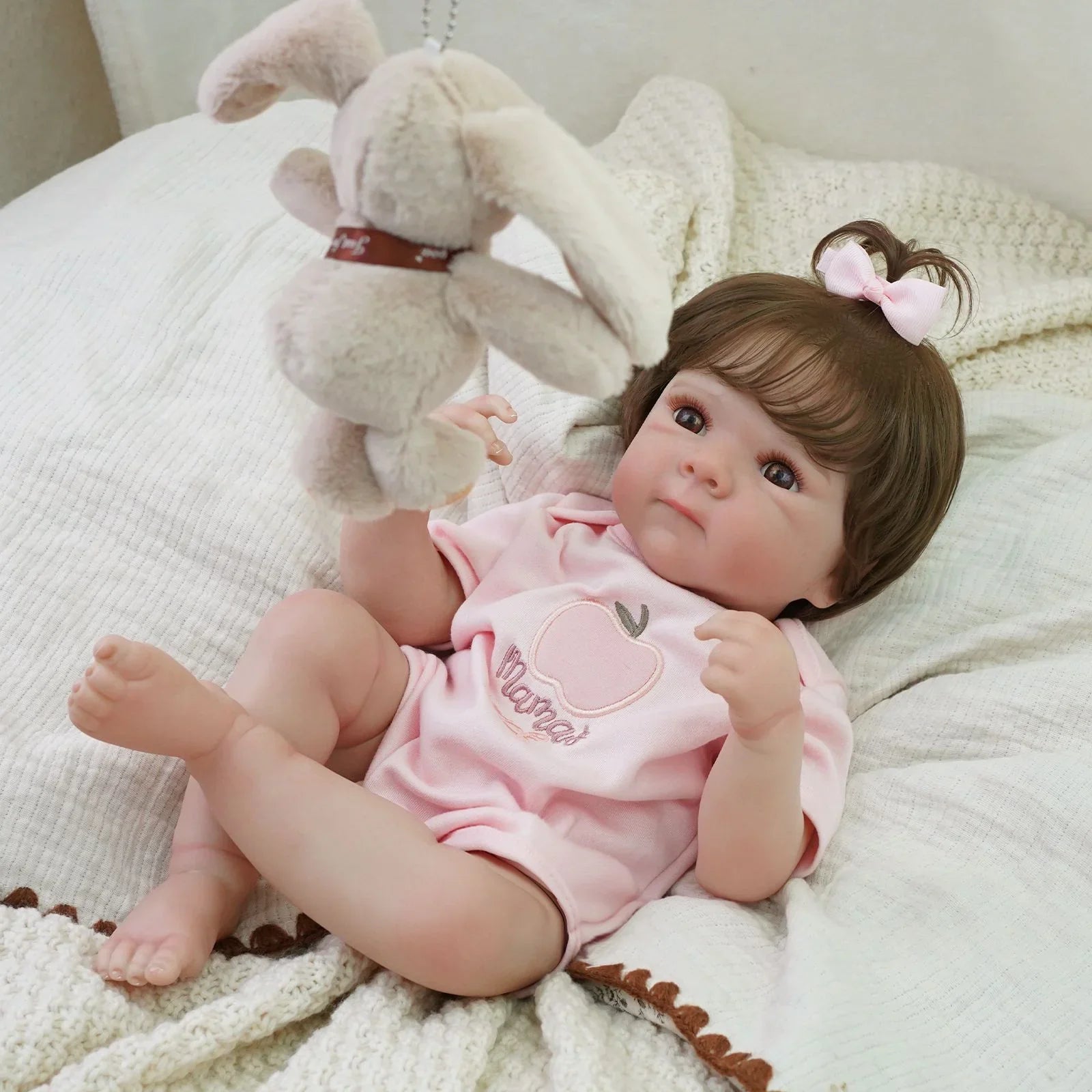 Boneca Bebê Reborn Lola Greenlucky