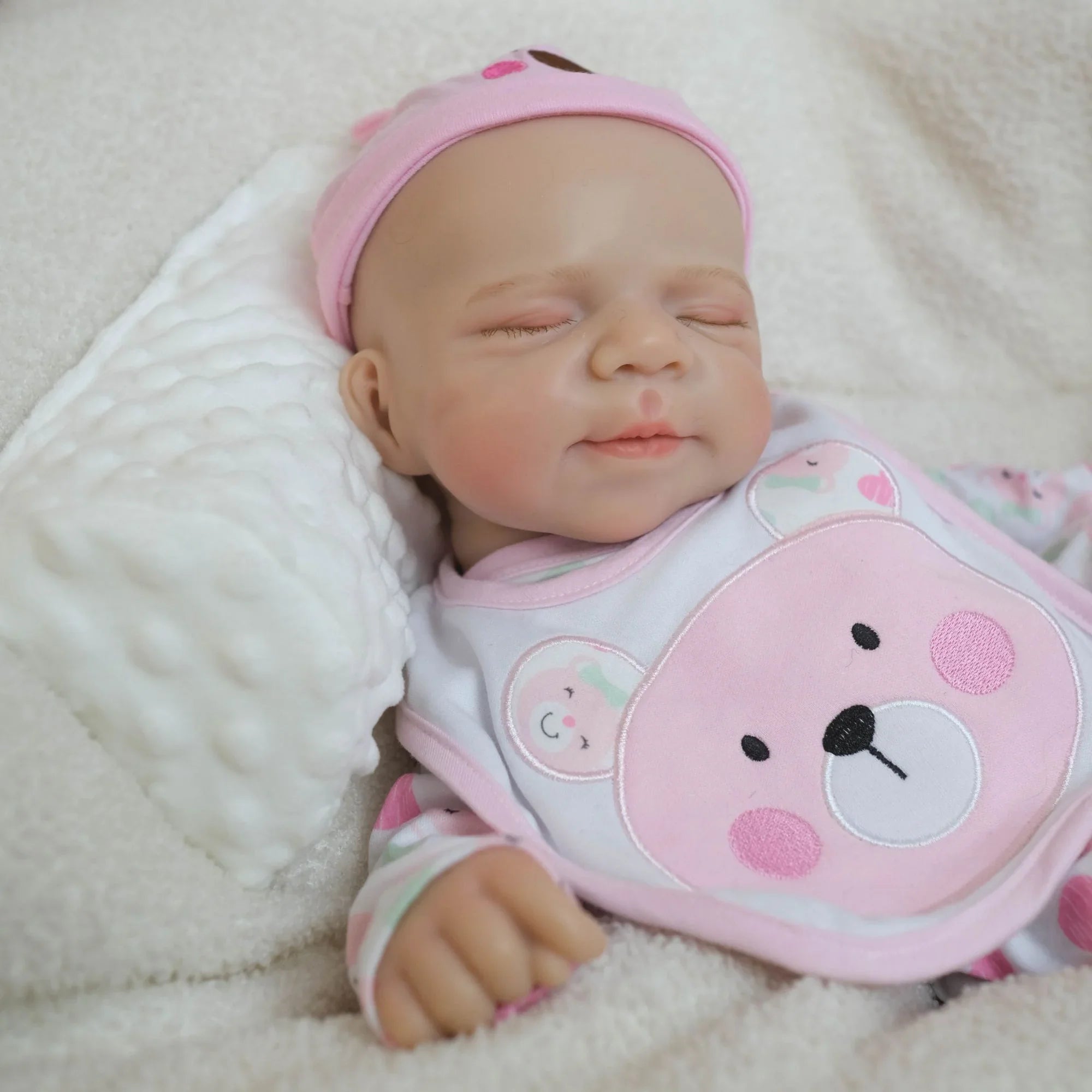 Boneca Bebê Reborn Sissy em Silicone Sólido Greenlucky