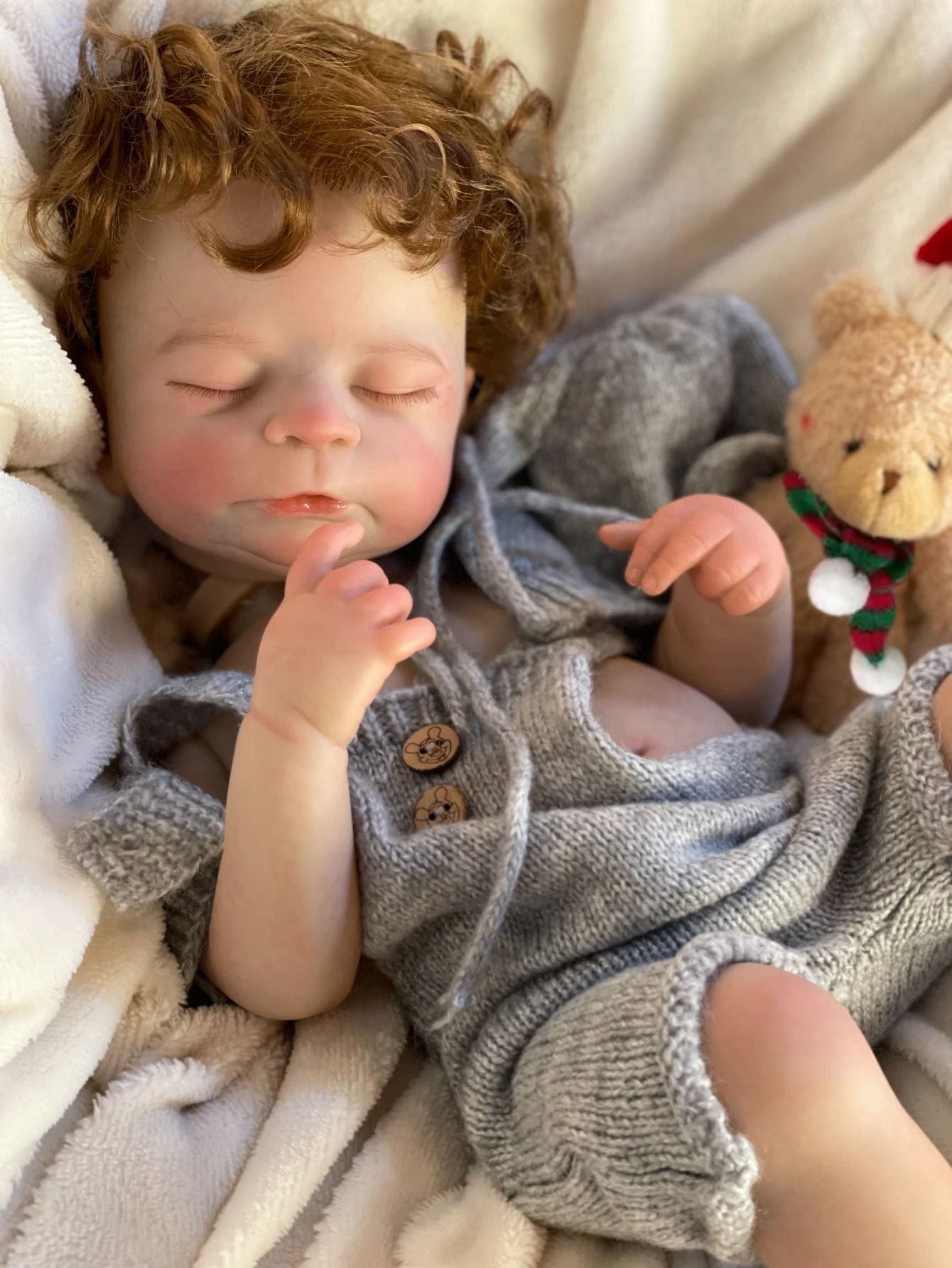 Boneca Bebê Reborn Menino Theo Greenlucky