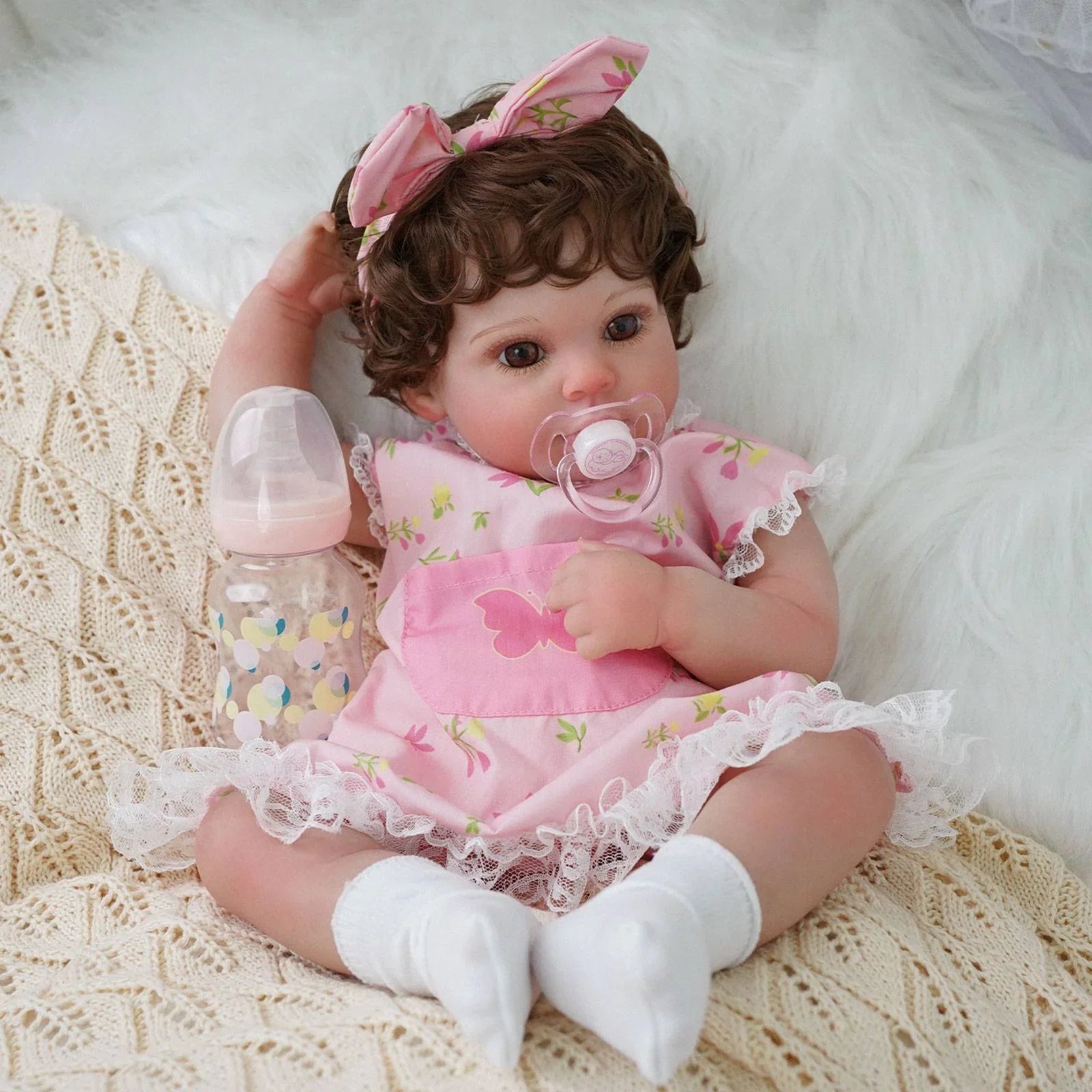 Boneca Bebê Reborn Luiza Greenlucky
