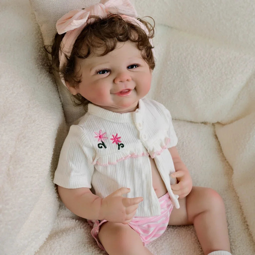 Boneca Bebê Reborn Cacau Greenlucky
