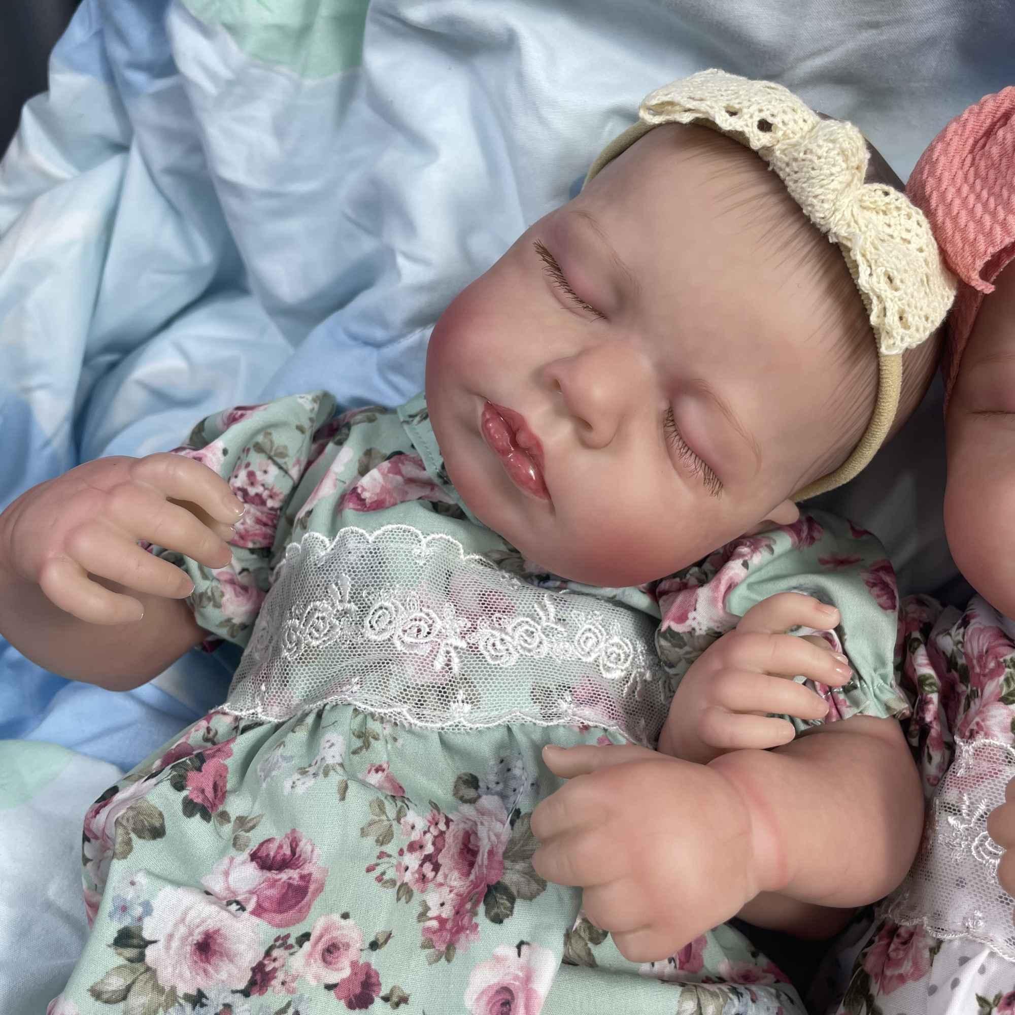Bonecas Bebês Reborn Gêmeas Sofie e Jolie Greenlucky