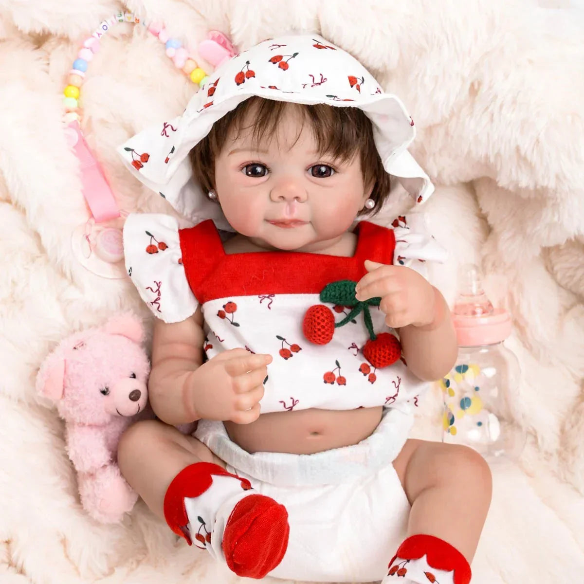 Boneca Bebê Reborn Duda Greenlucky