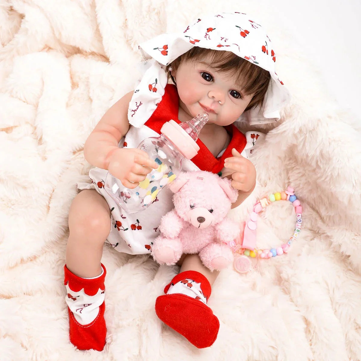 Boneca Bebê Reborn Duda Greenlucky