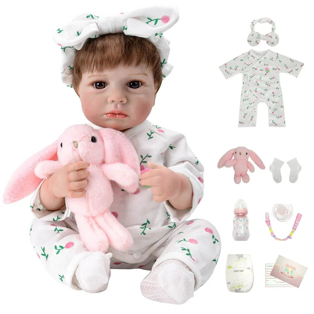Boneca Bebê Reborn Mila Greenlucky