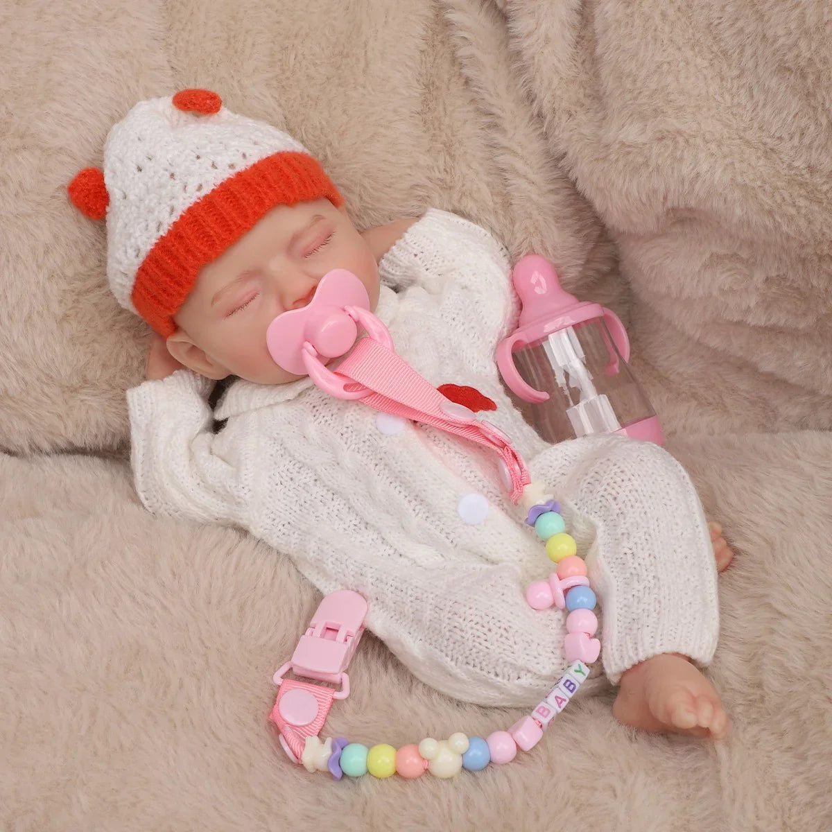 Boneca Bebê Reborn Tika em Silicone Sólido Greenlucky