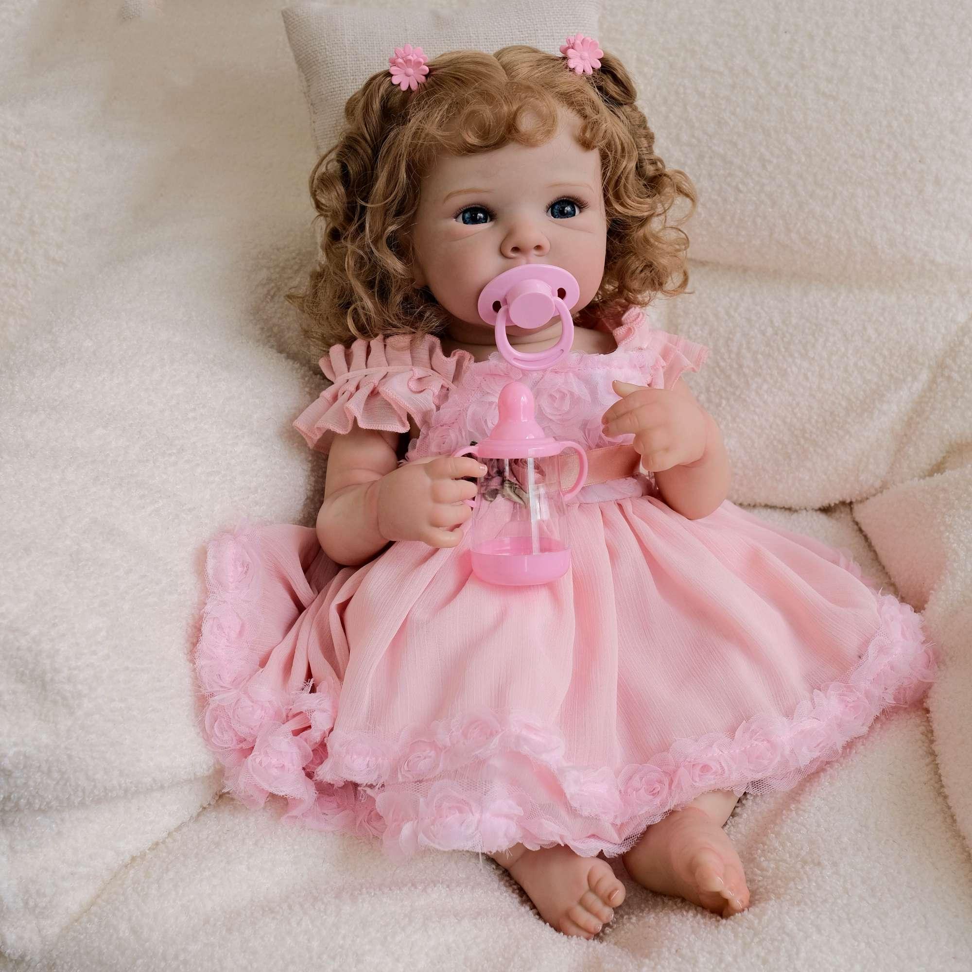 Boneca Bebê Reborn Lua Greenlucky