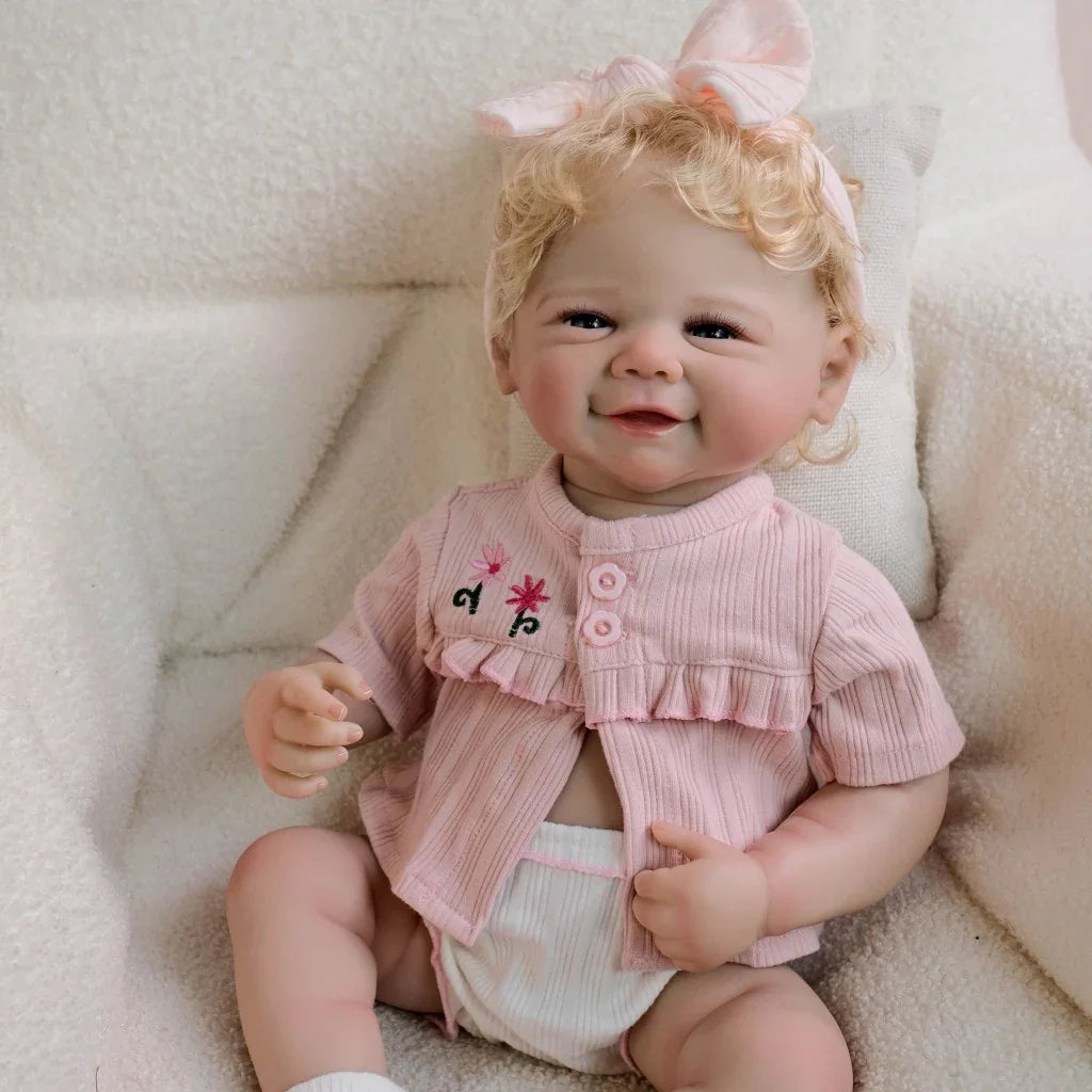 Boneca Bebê Reborn Clarinha Greenlucky