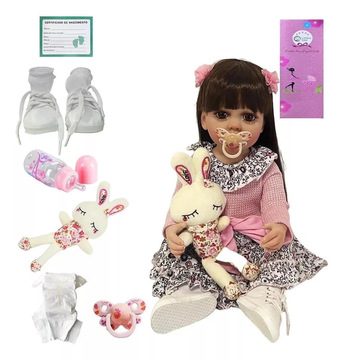 Boneca Bebê Reborn Rosie