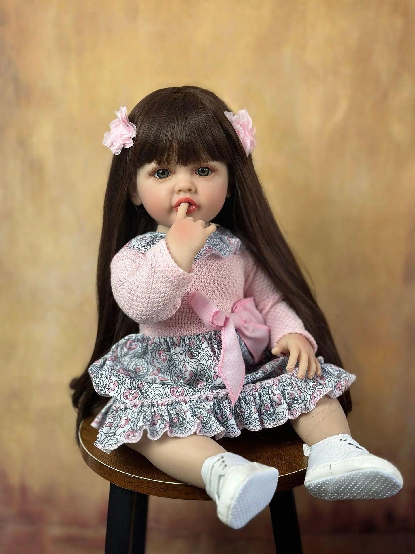 Boneca Bebê Reborn Rosie Greenlucky
