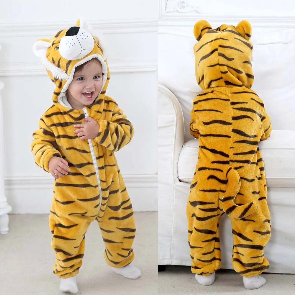 Macacão para Bebês ESTILO FOFURA - Com Estampas de Bichinhos