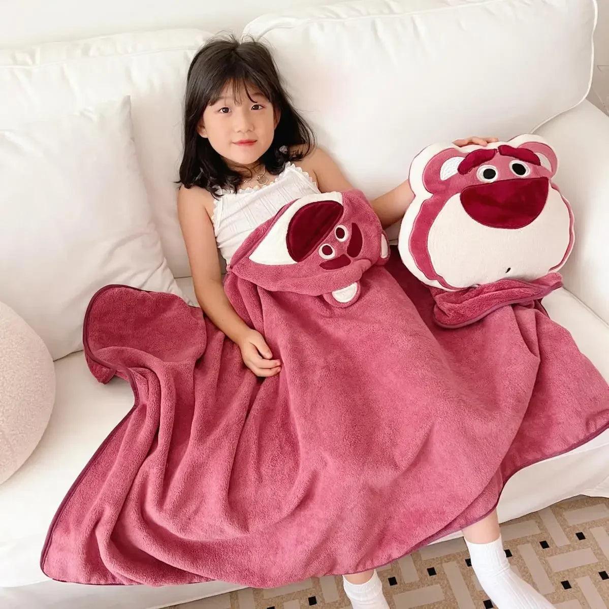 Toalha Roupão Kids com Capuz