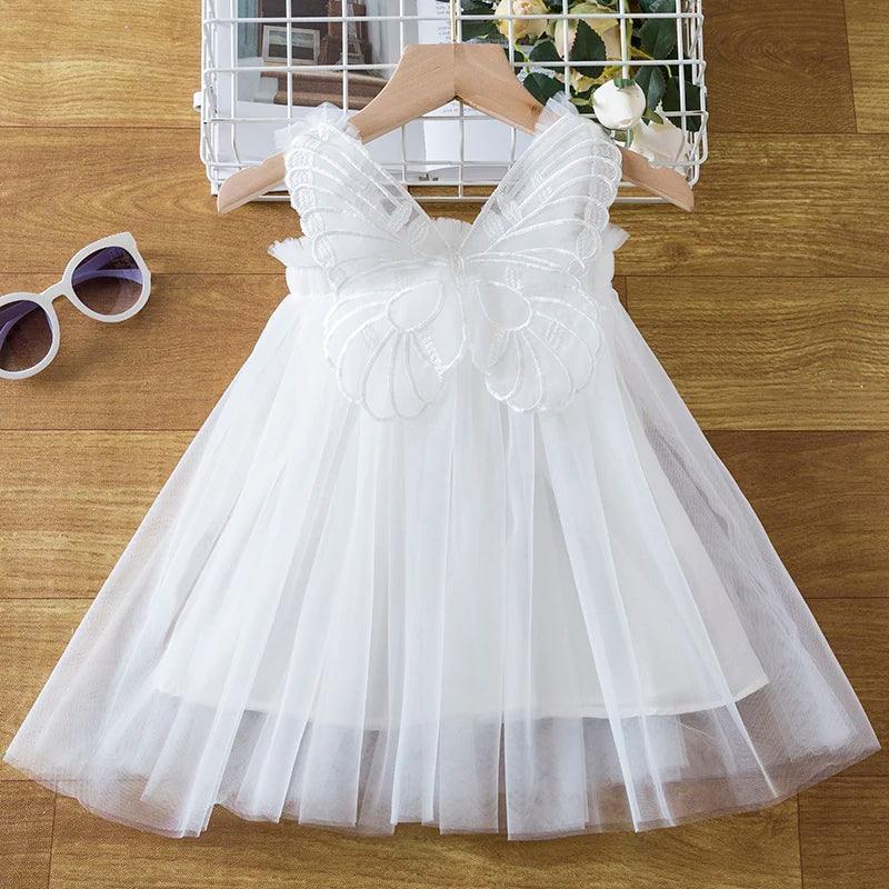 Vestido Tule Infantil - para crianças de 1 a 5 anos