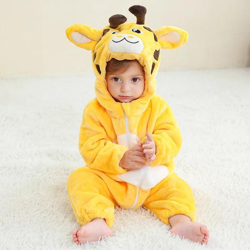 Macacão para Bebês ESTILO FOFURA - Com Estampas de Bichinhos