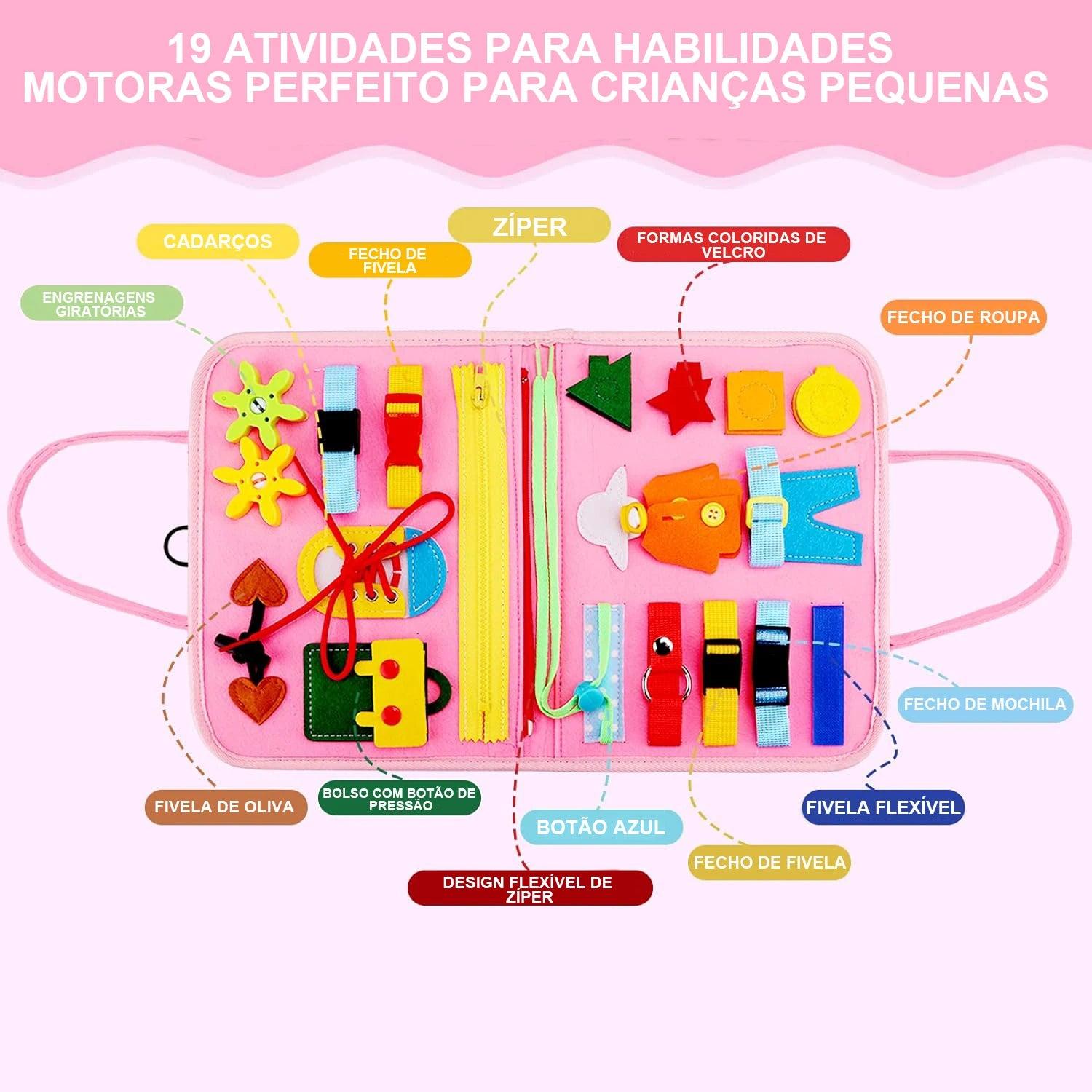 Mochila de Atividades Montessori
