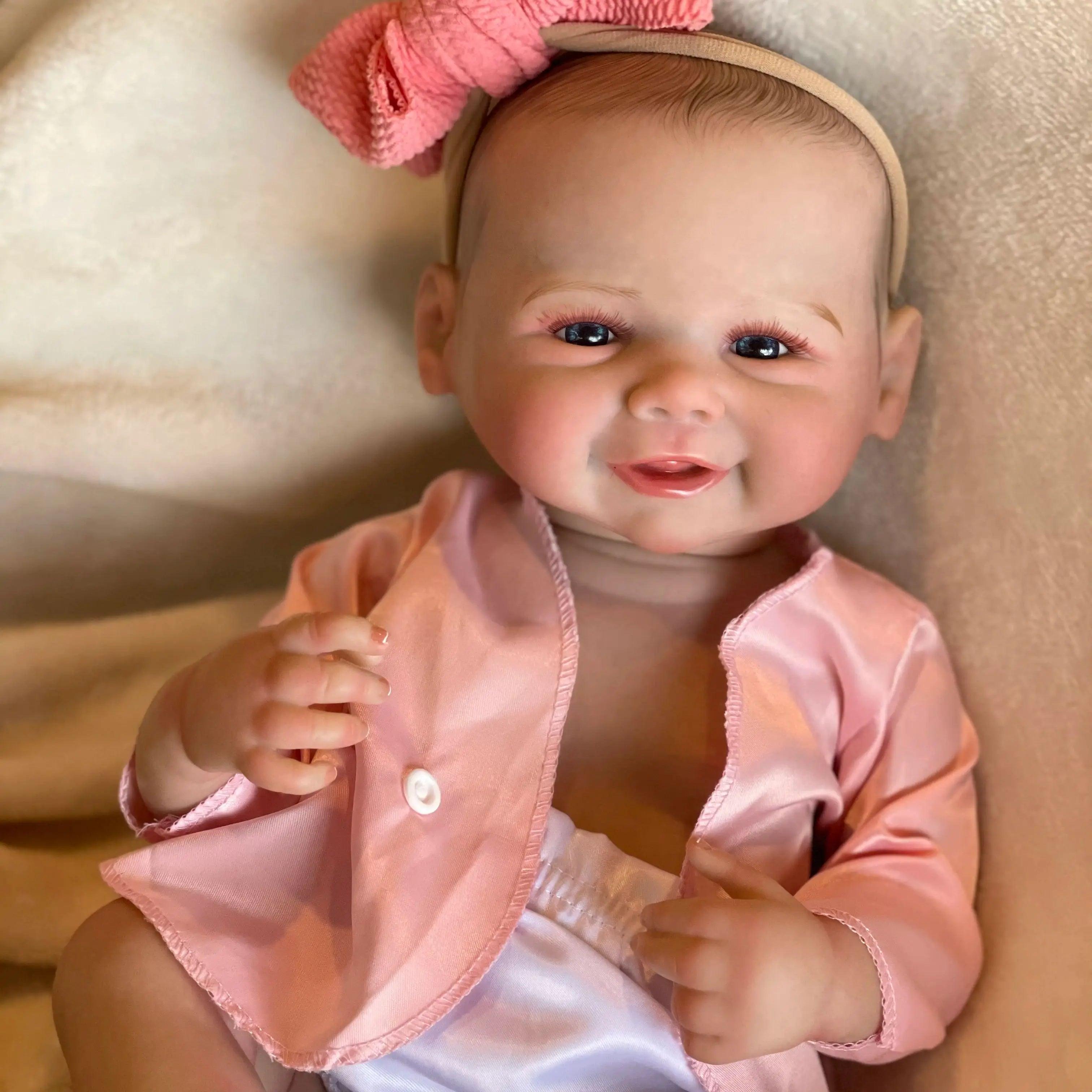 Boneca Bebê Reborn Nina Greenlucky
