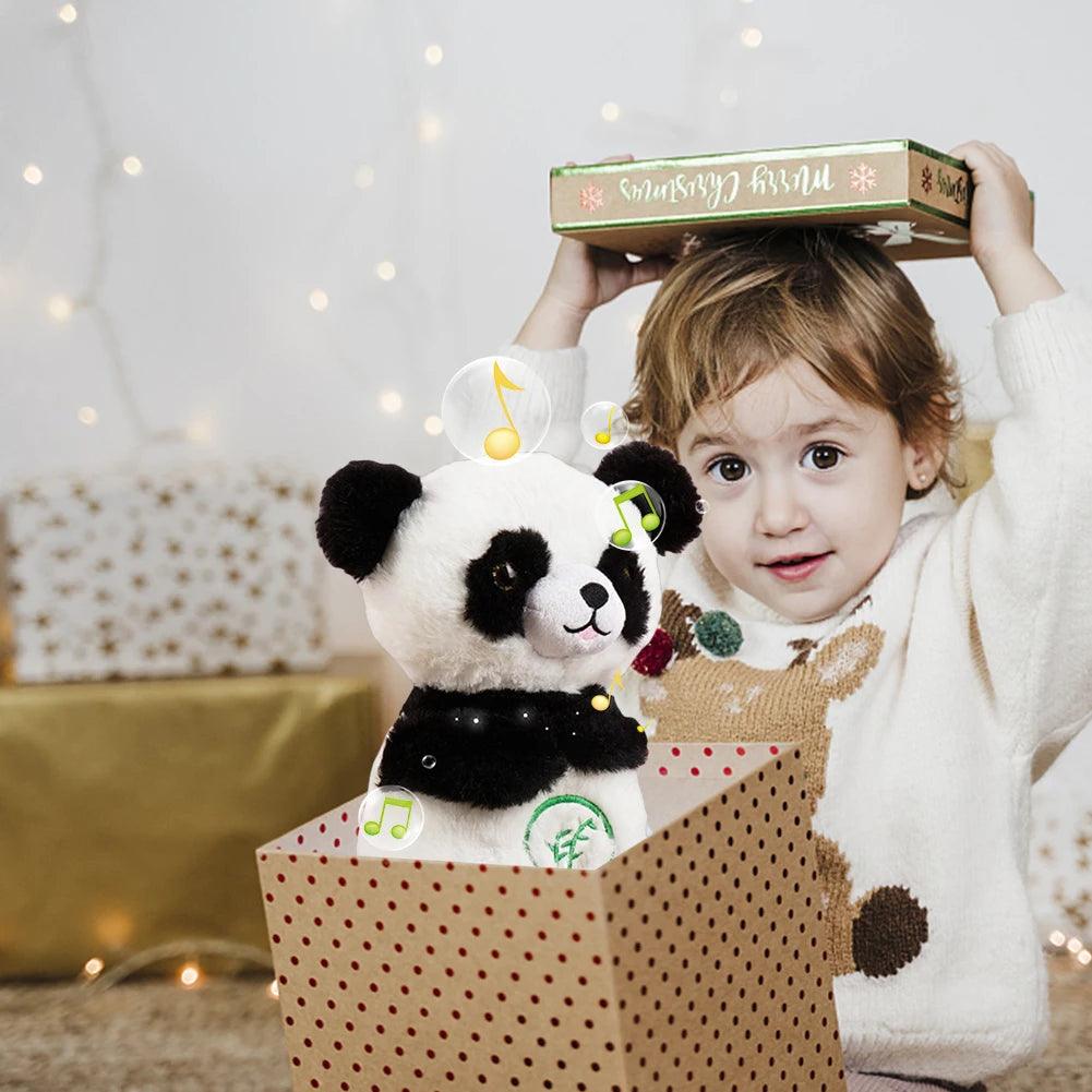 Pelúcia Panda do Sono - Com Luz e Música pra Embalar o Sono do Bebê