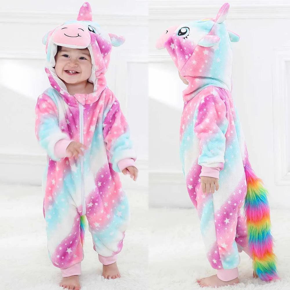 Macacão para Bebês ESTILO FOFURA - Com Estampas de Bichinhos