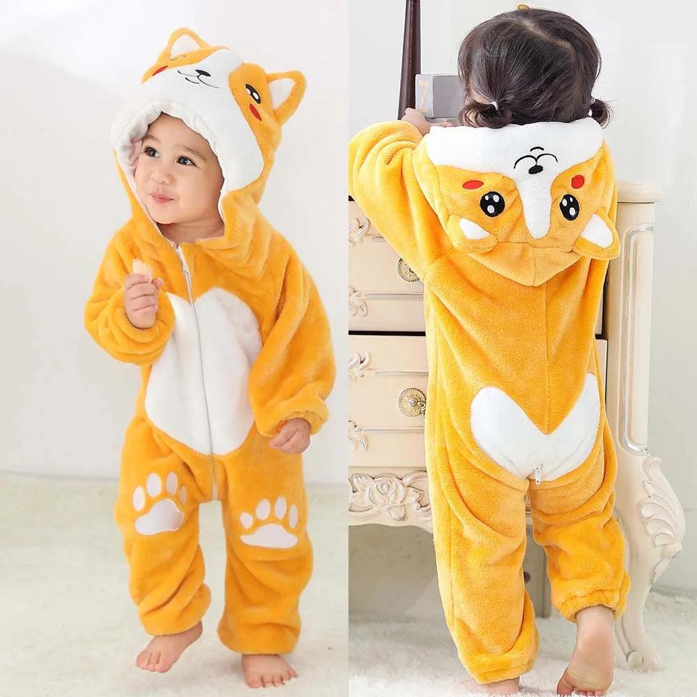 Macacão para Bebês ESTILO FOFURA - Com Estampas de Bichinhos