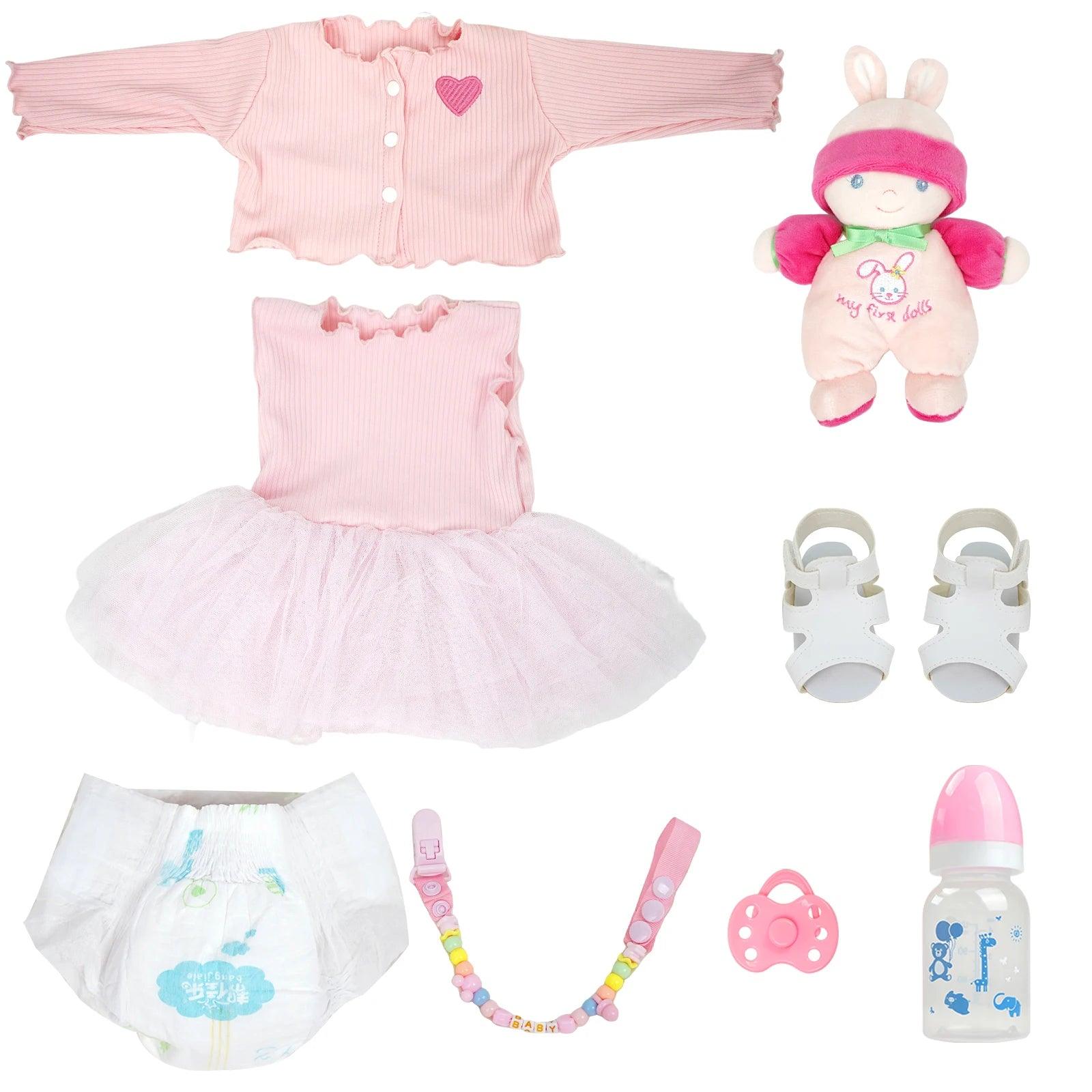 Boneca Bebê Reborn Menina Bailarina