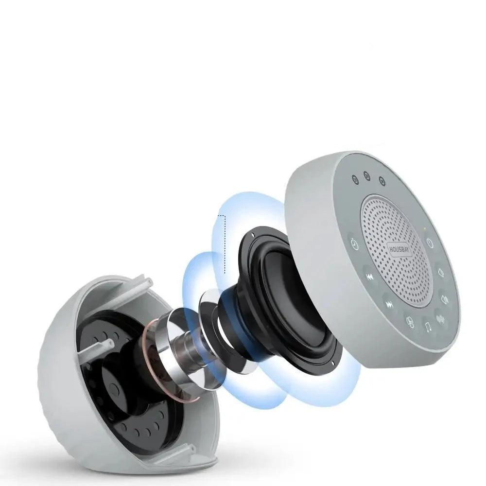 Máquina de Ruído Branco com Som Relaxante para Sono Tranquilo