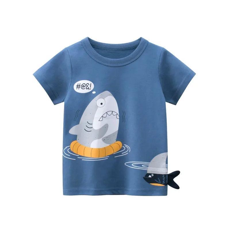Camiseta de Desenho Animado 3D