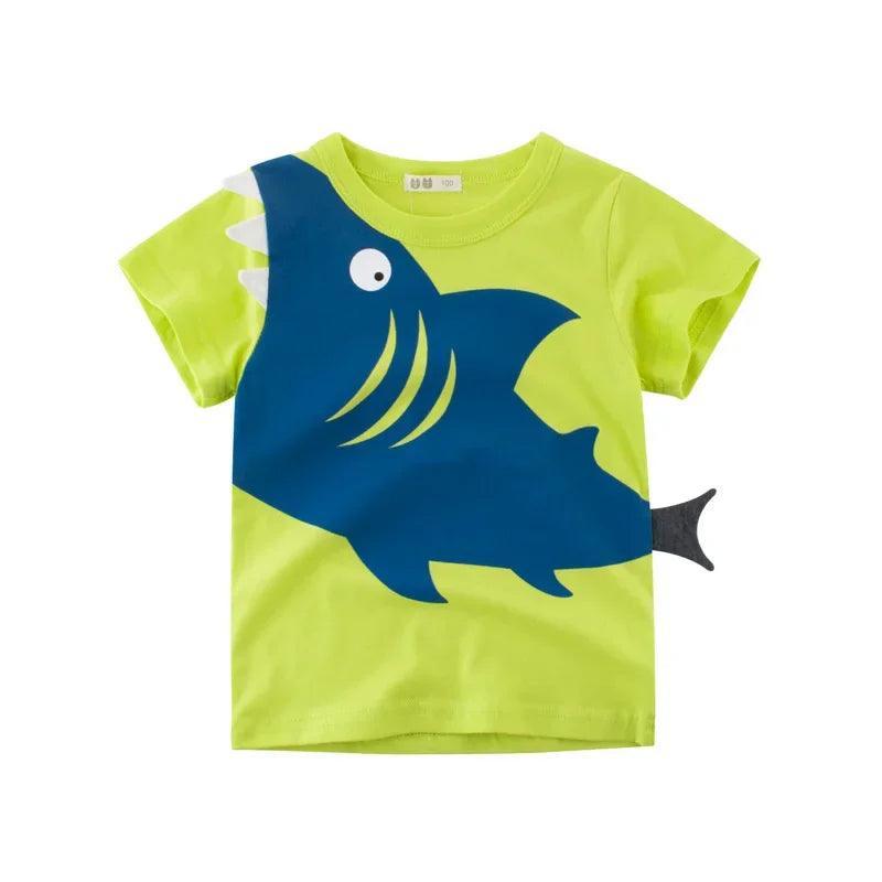 Camiseta de Desenho Animado 3D