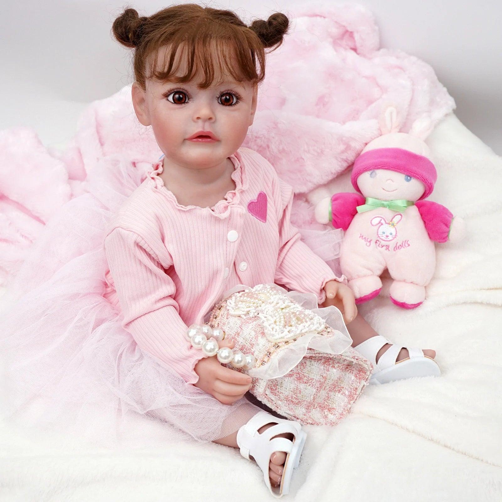 Boneca Bebê Reborn Menina Bailarina Greenlucky