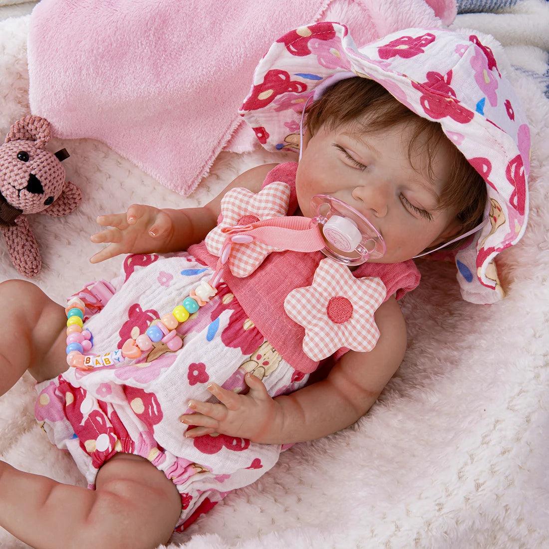 Boneca Bebê Reborn Moana Greenlucky
