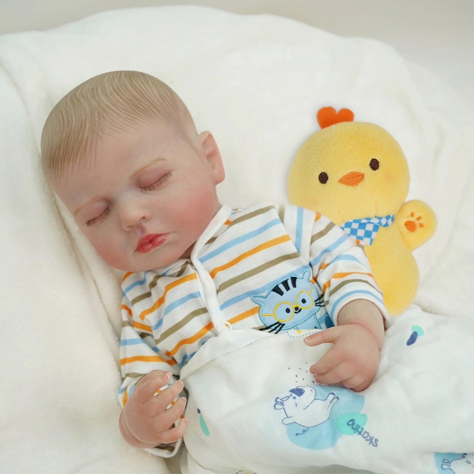Boneca Bebê Reborn Menino Jordan