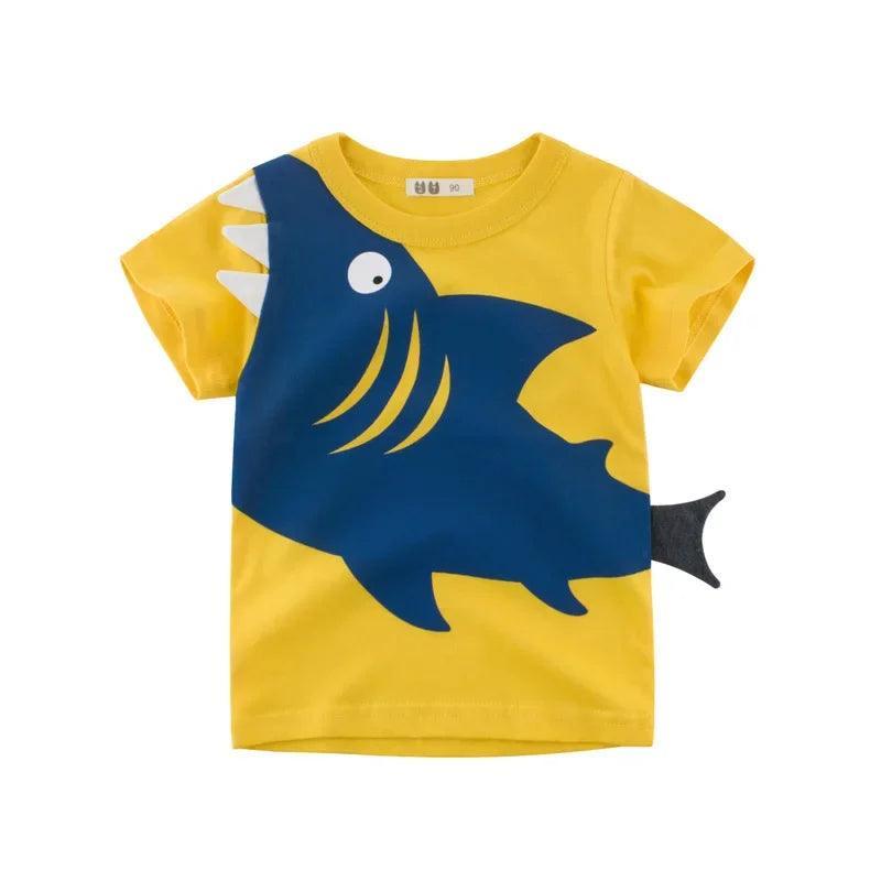 Camiseta de Desenho Animado 3D