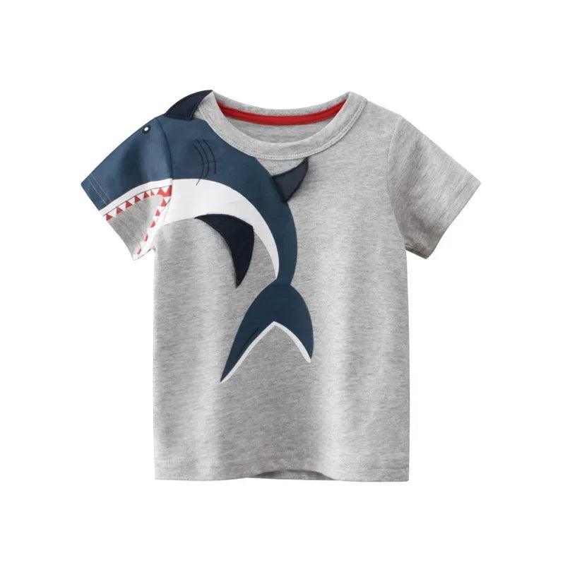 Camiseta de Desenho Animado 3D