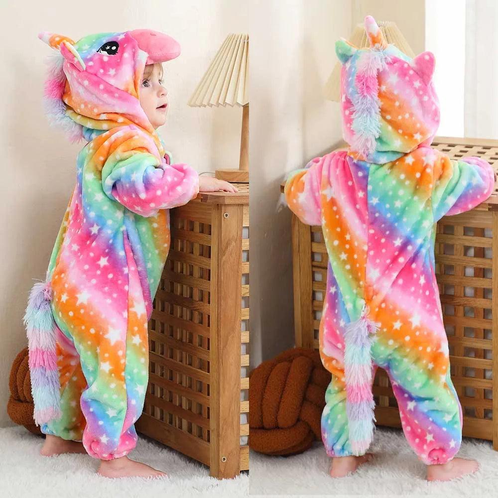 Macacão para Bebês ESTILO FOFURA - Com Estampas de Bichinhos