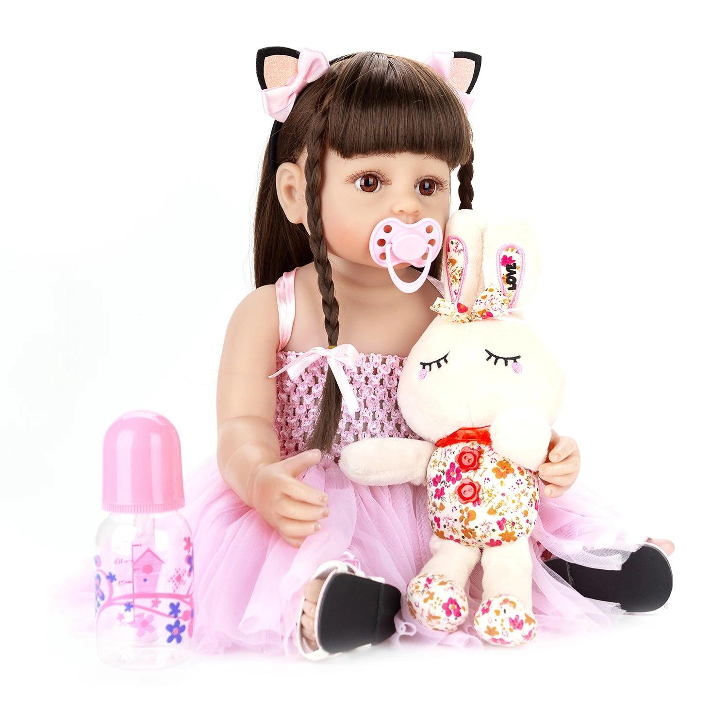 Boneca Bebê Reborn Princesa Greenlucky