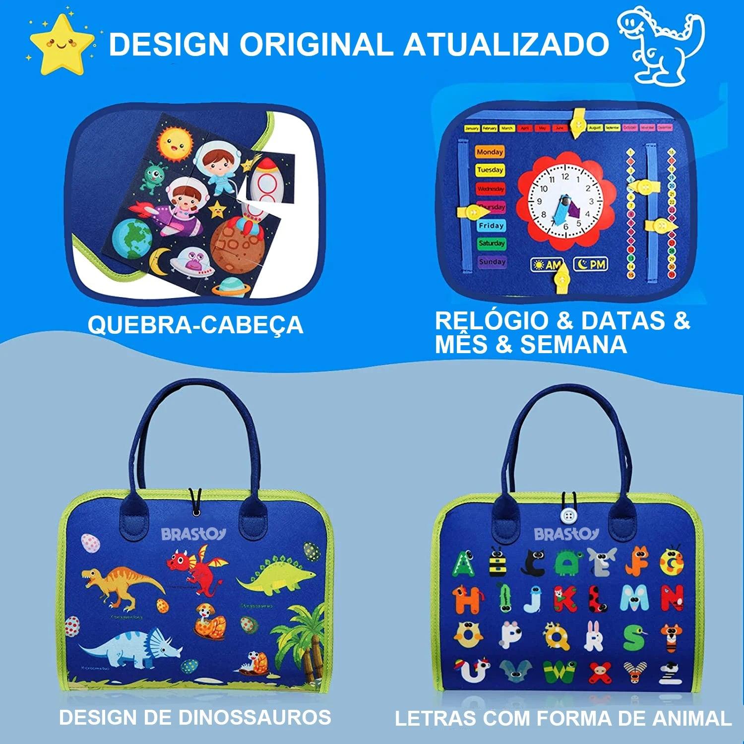 Mochila de Atividades Montessori