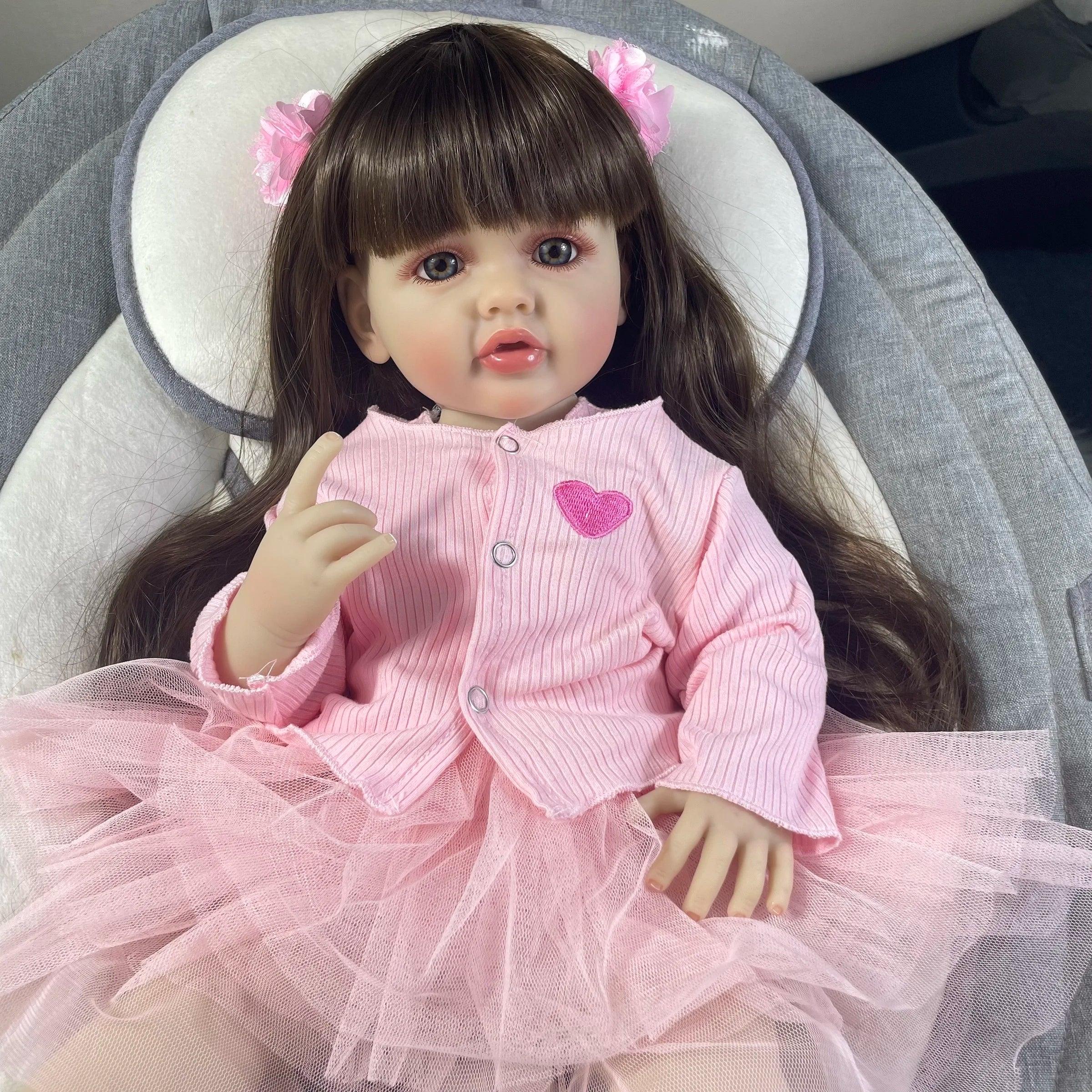 Boneca Bebê Reborn Pink Greenlucky