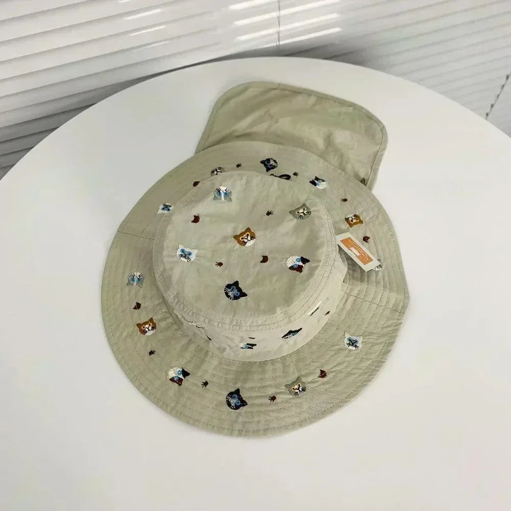 Chapéu Infantil com Proteção UV e Design Divertido