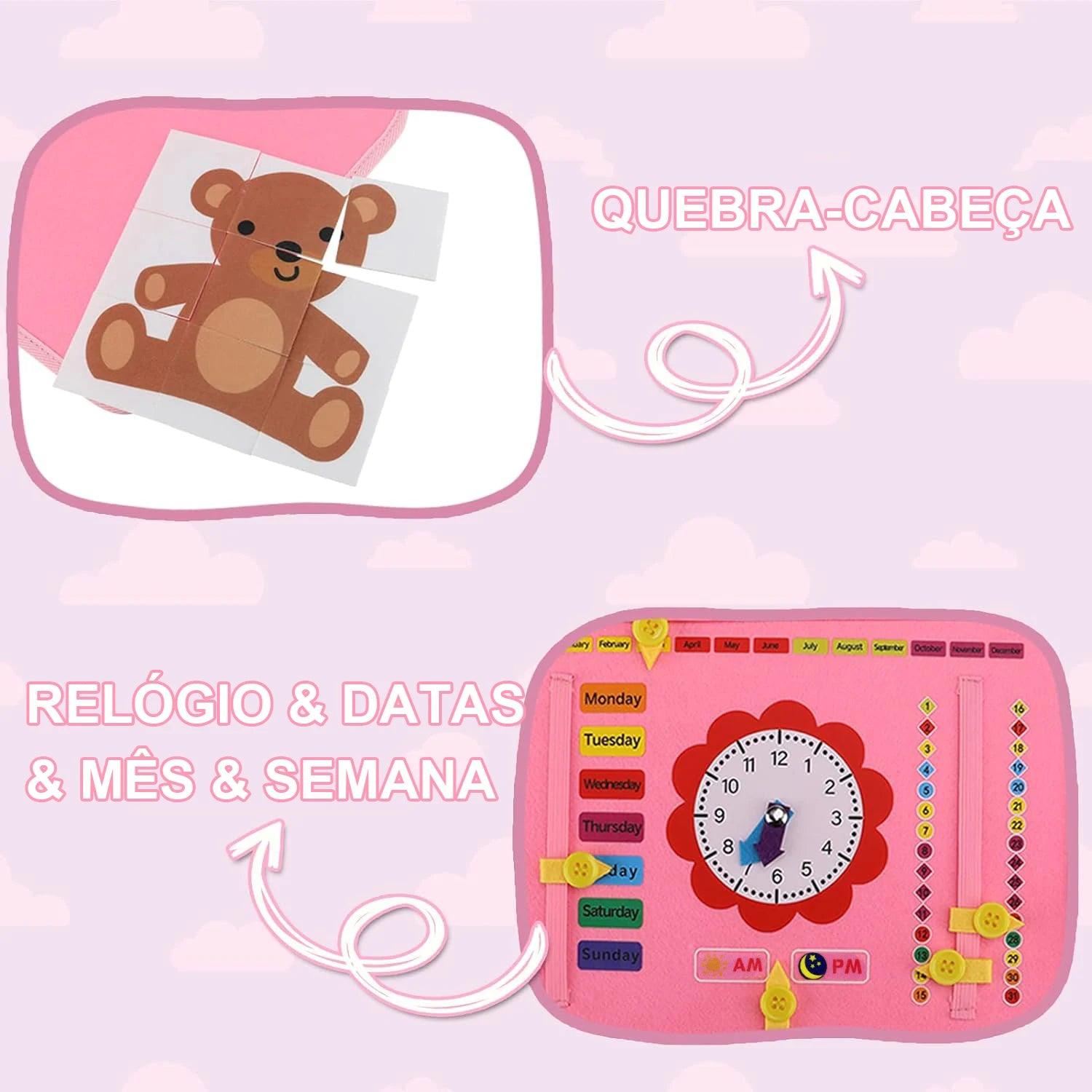 Mochila de Atividades Montessori