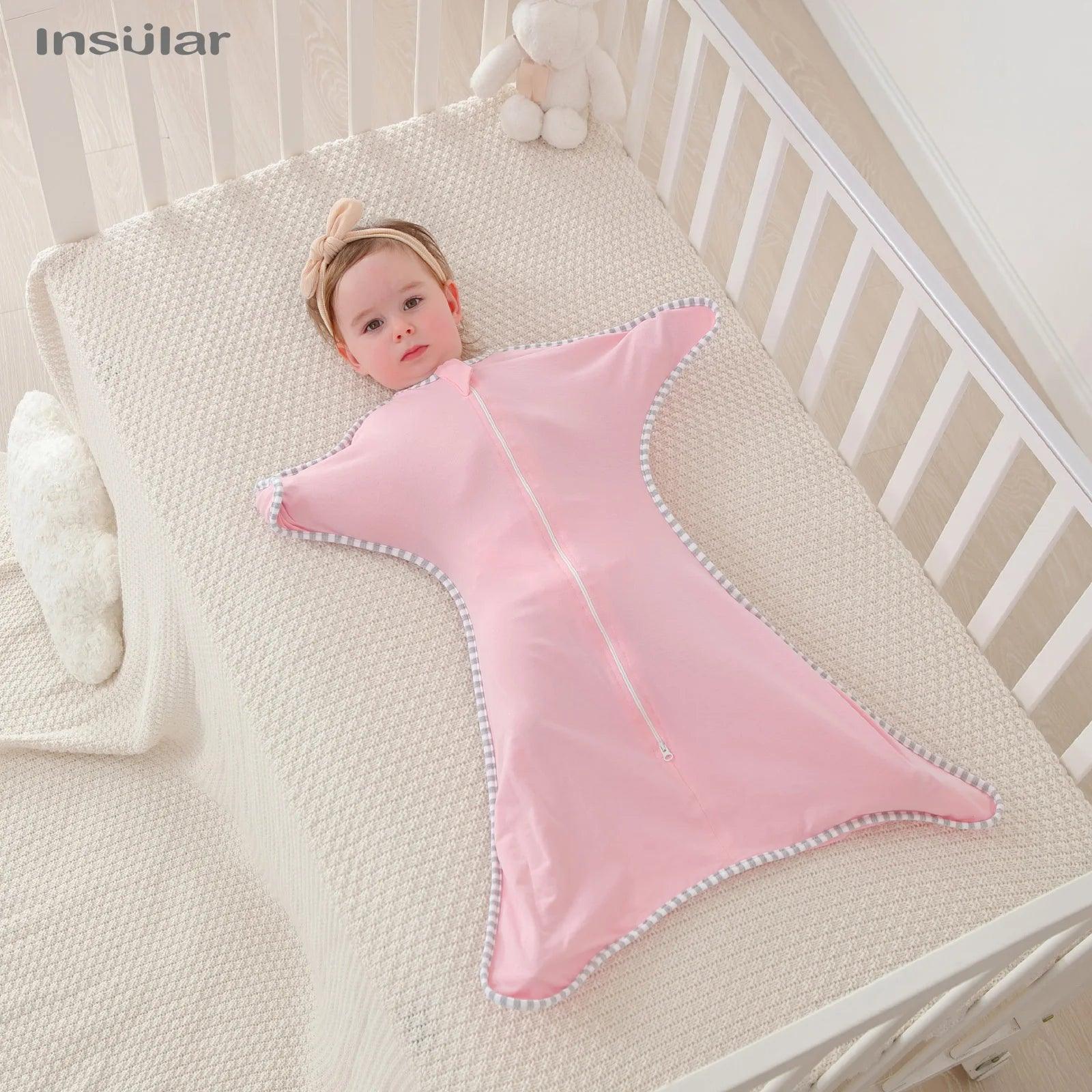 Saco de Dormir para Bebês 100% ALGODÃO