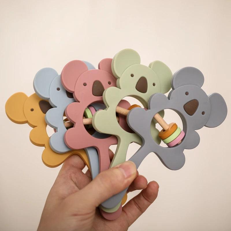 Mordedor de Silicone Koala para Bebês