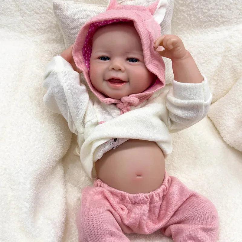 Boneca Bebê Reborn Allegra Greenlucky