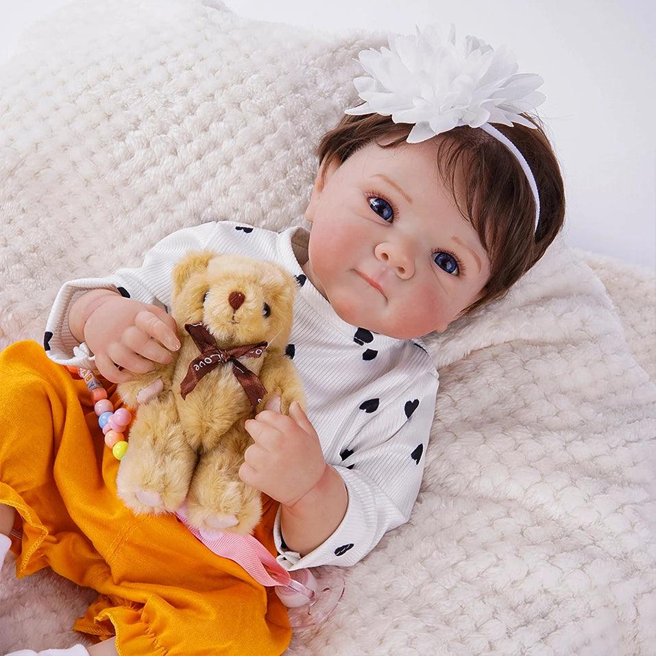 Boneca Bebê Reborn Julinha