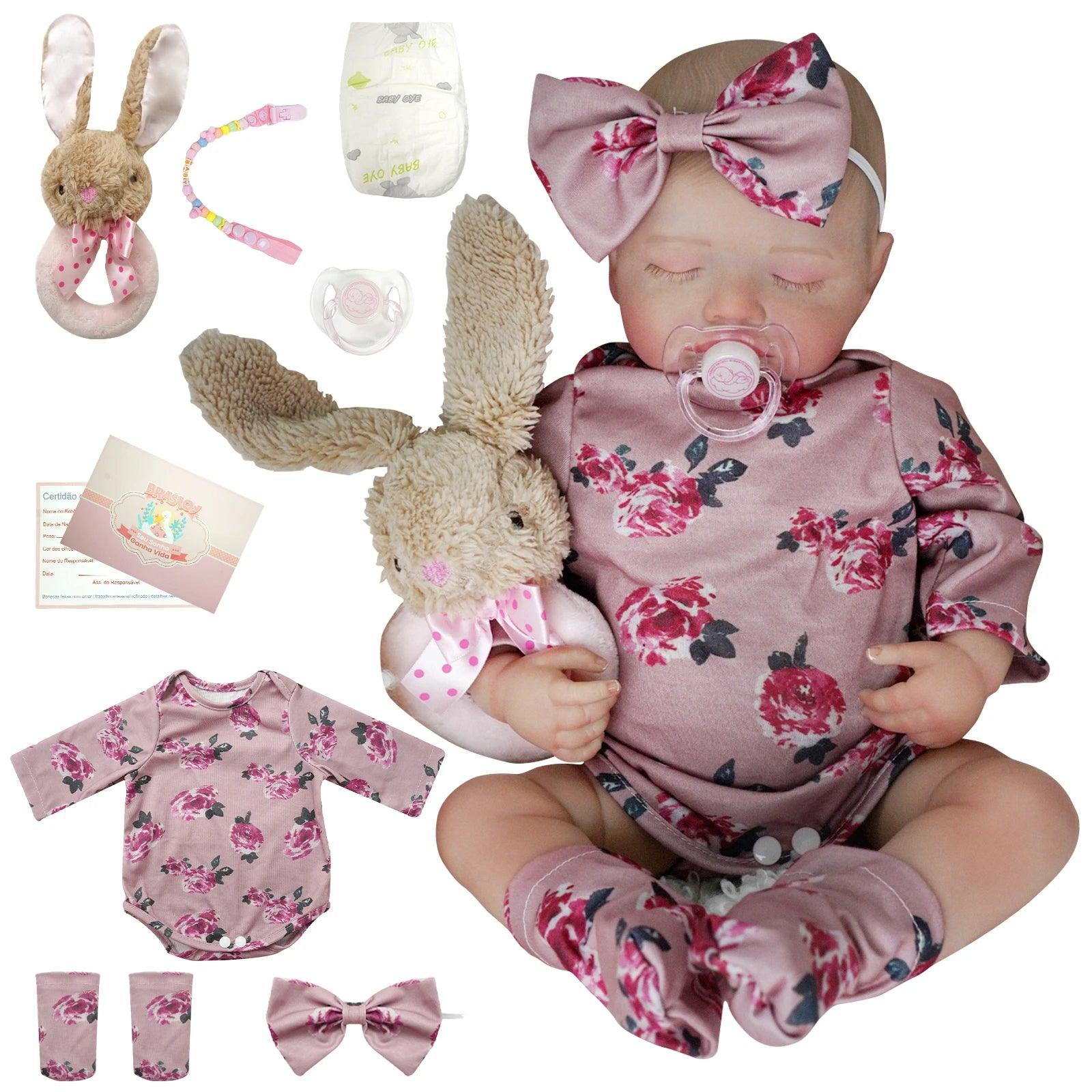 Boneca Bebê Reborn Melody Greenlucky