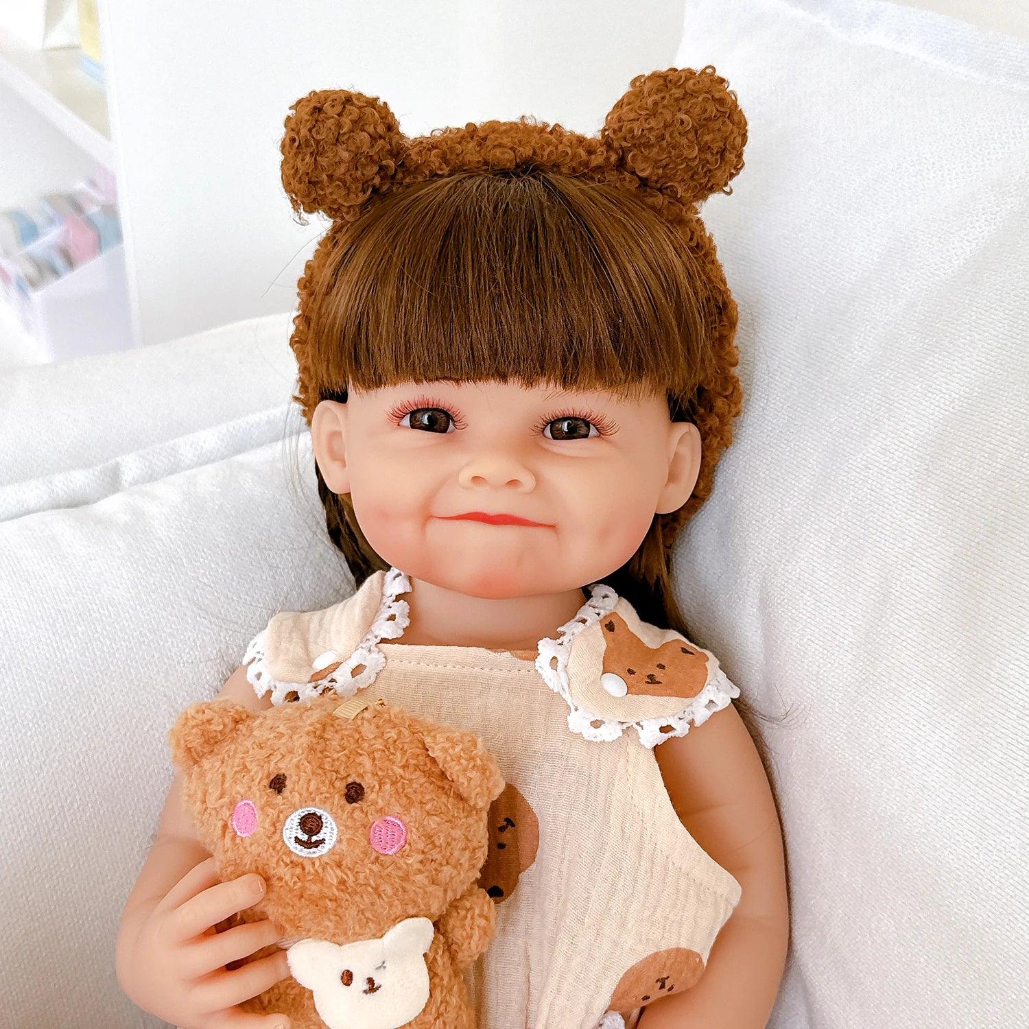 Boneca Bebê Reborn Franjinha Greenlucky