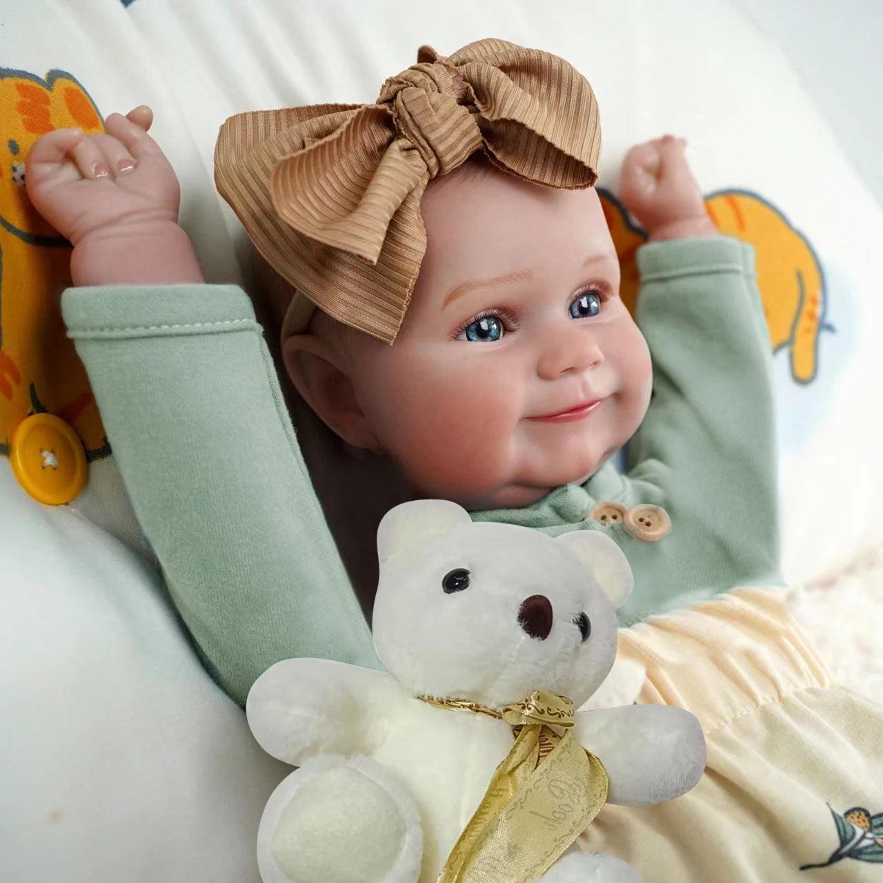 Boneca Bebê Reborn Sofia Falante Greenlucky