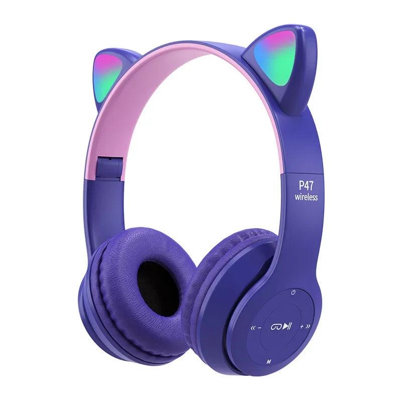 Fone de Ouvido para Crianças com Bluetooth - Super Estilo