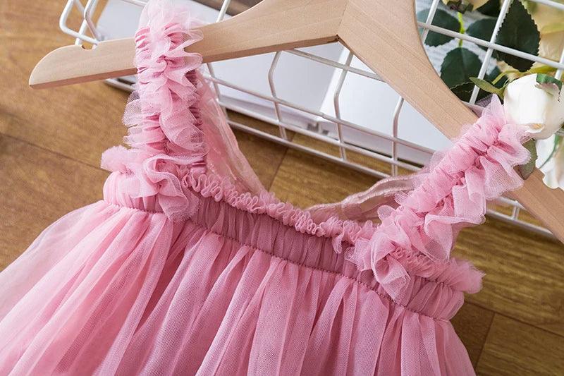 Vestido Tule Infantil - para crianças de 1 a 5 anos